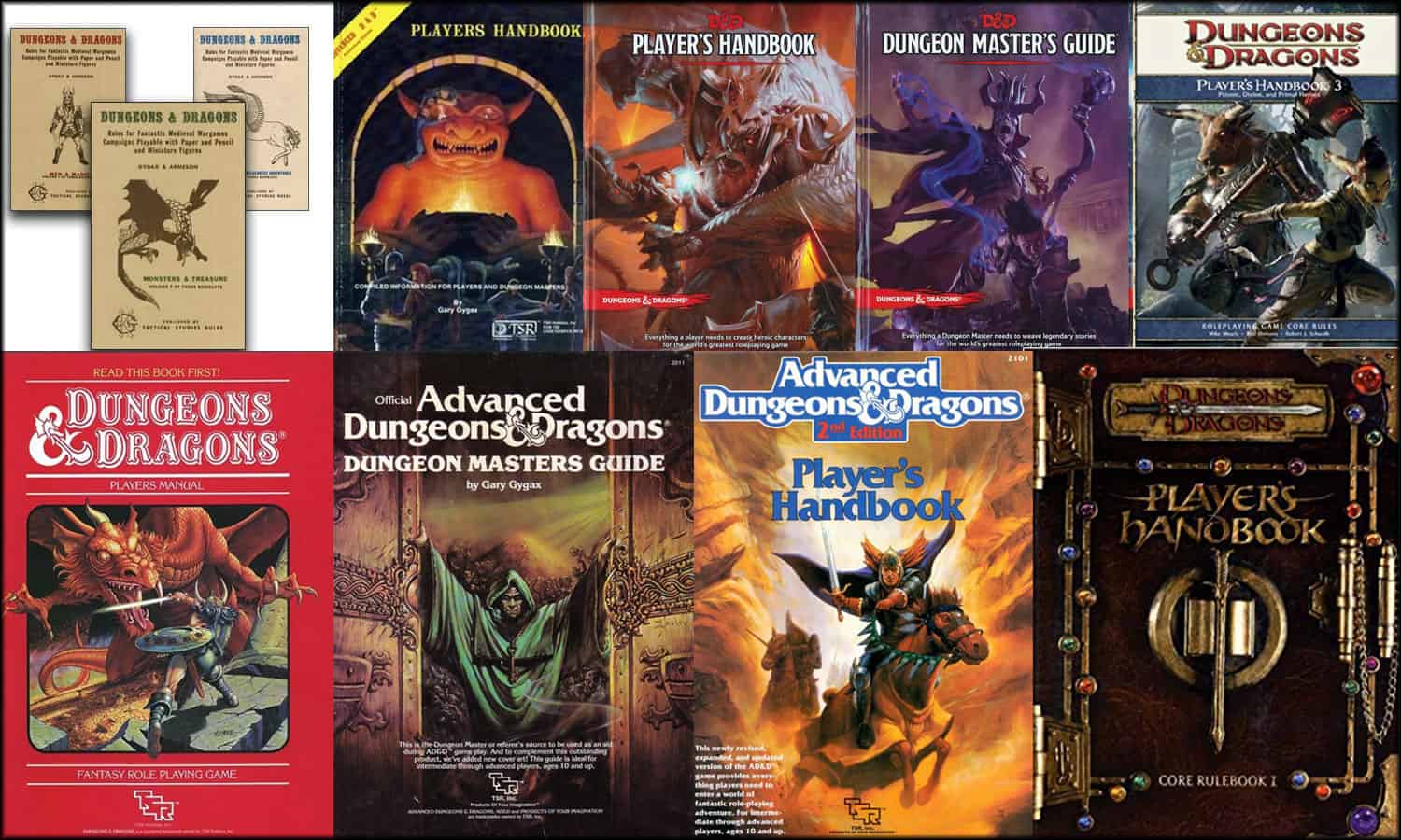 Timeline Of D D Editions History Litrpg Reads