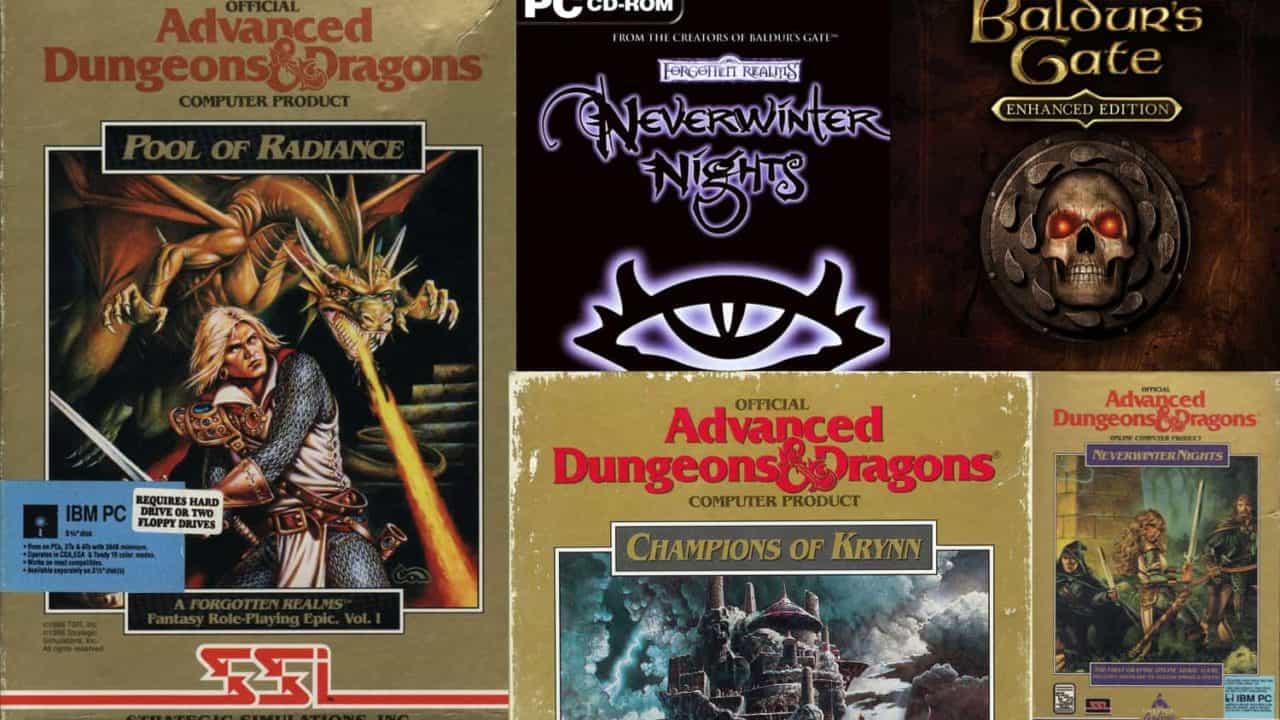 video games like dungeons and dragons