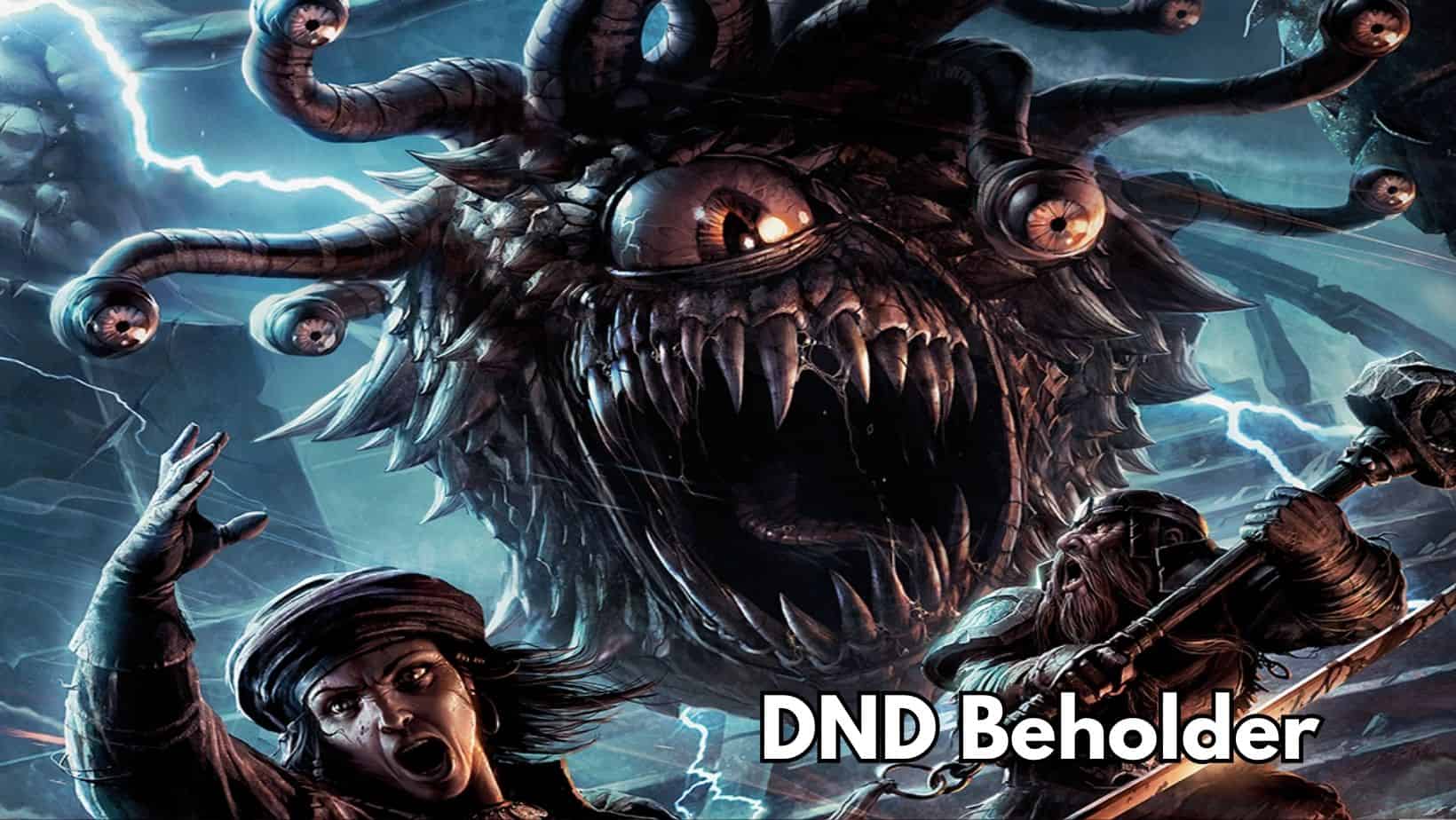 Dungeons and Dragons Beholder: An Iconic DND Monster - LitRPG Reads